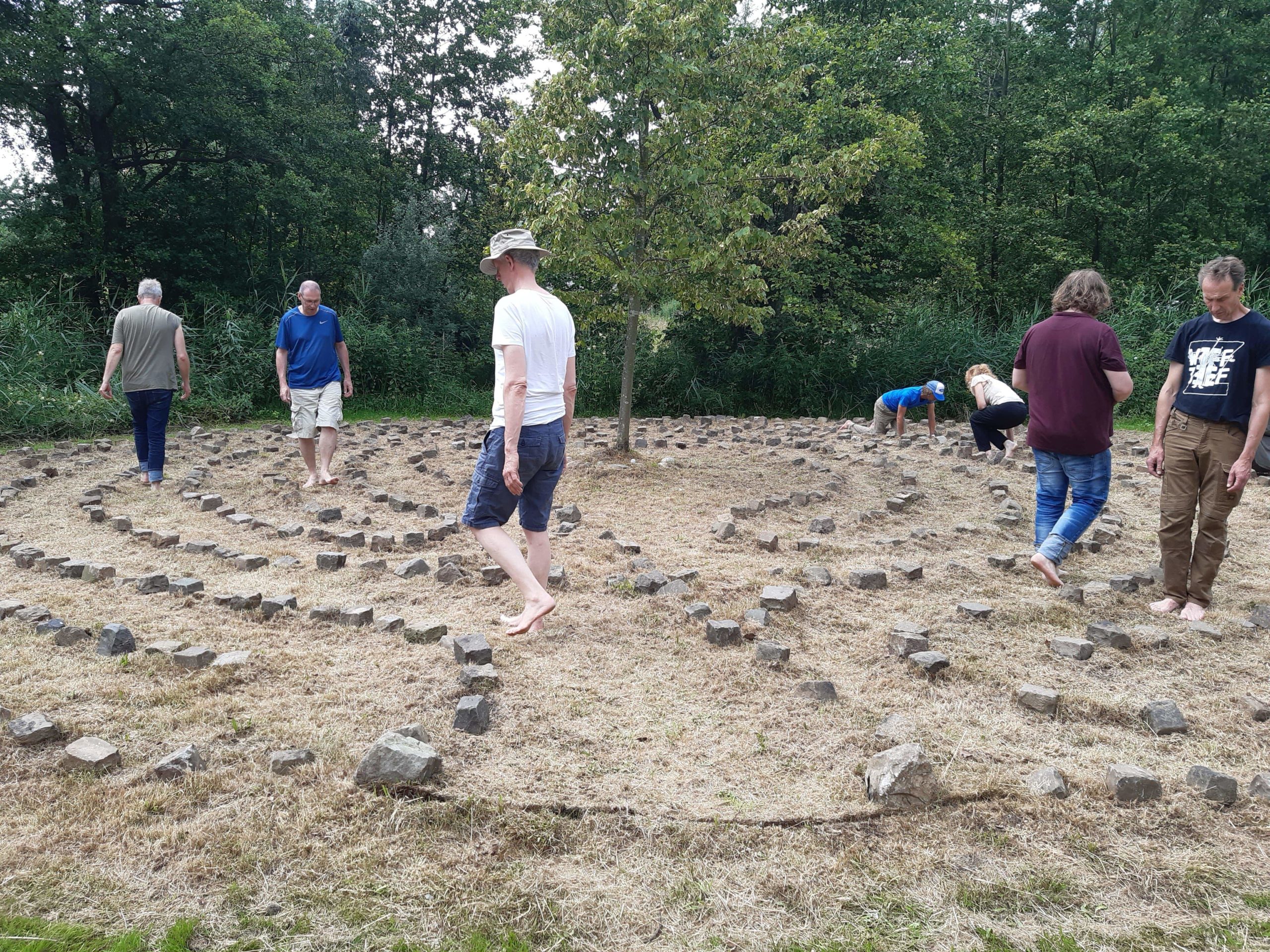 Mannentraining mannen in t wild vuur