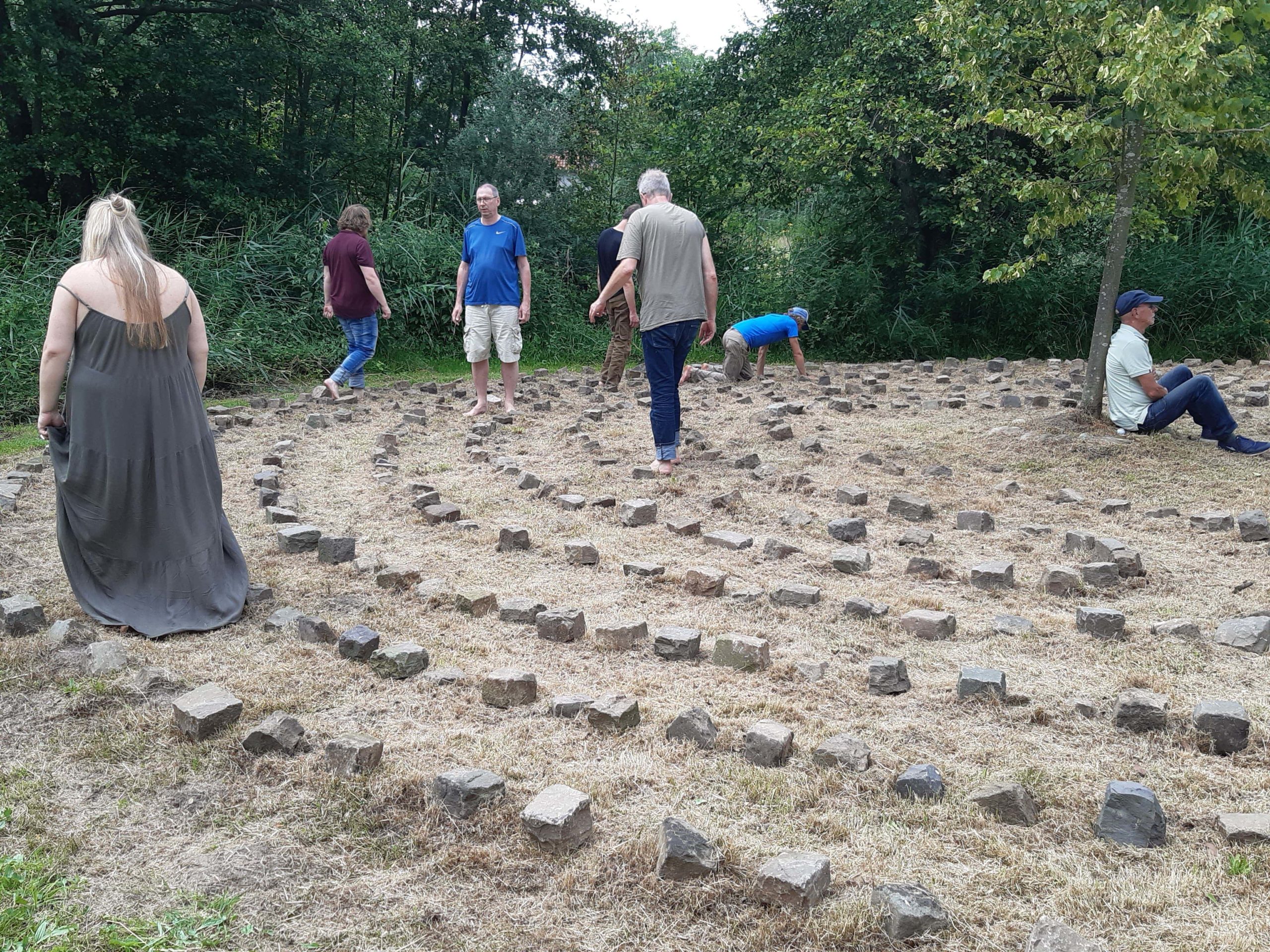 Mannentraining mannen in t wild vuur